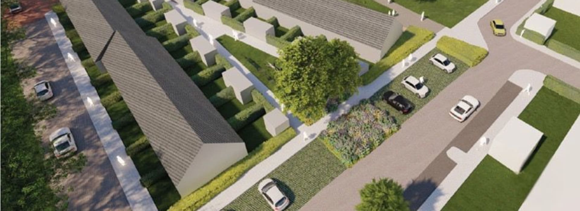 25 nieuwbouwhuurwoningen aan de Clossei in Westervoort