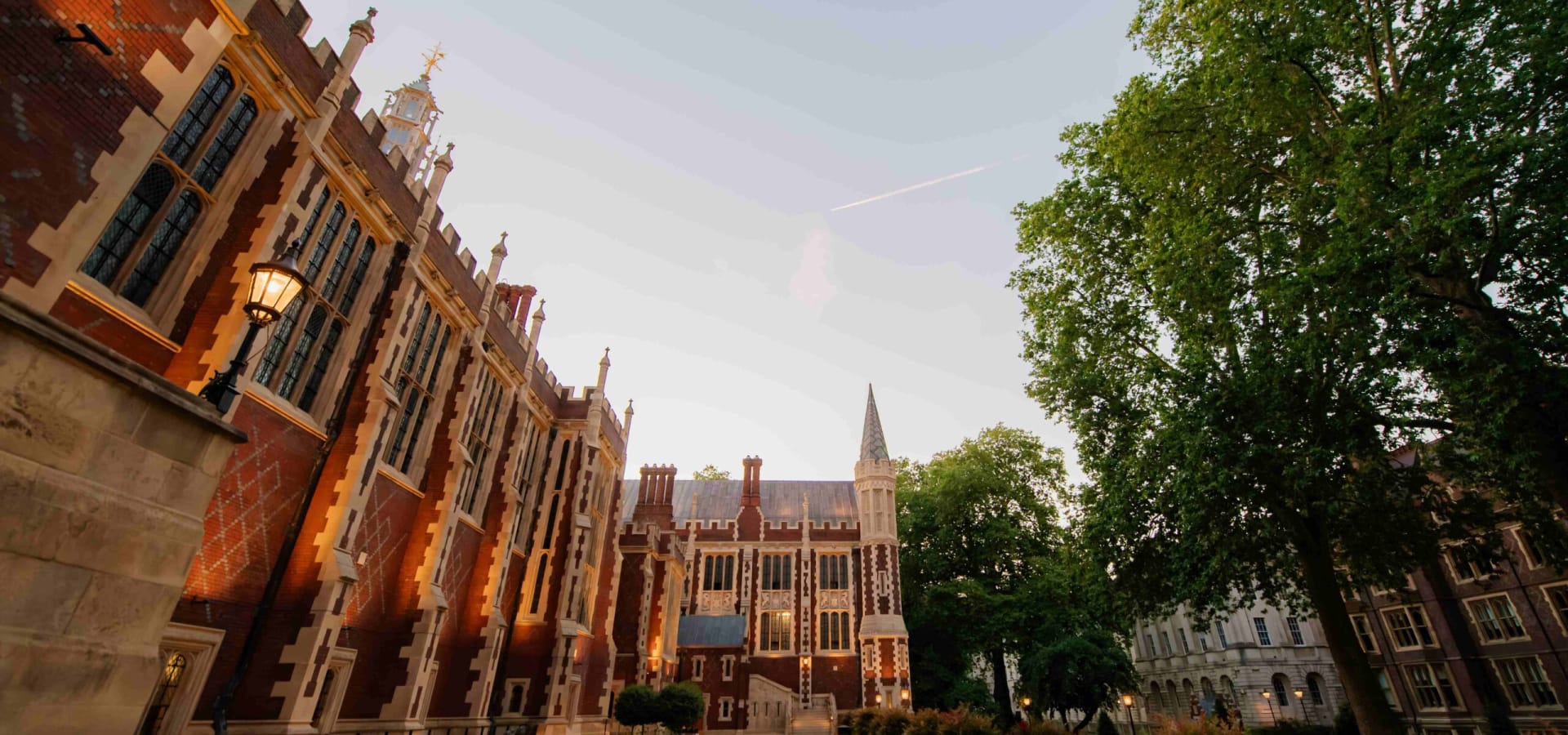 The East Terrace of Lincoln's Inn at dusk