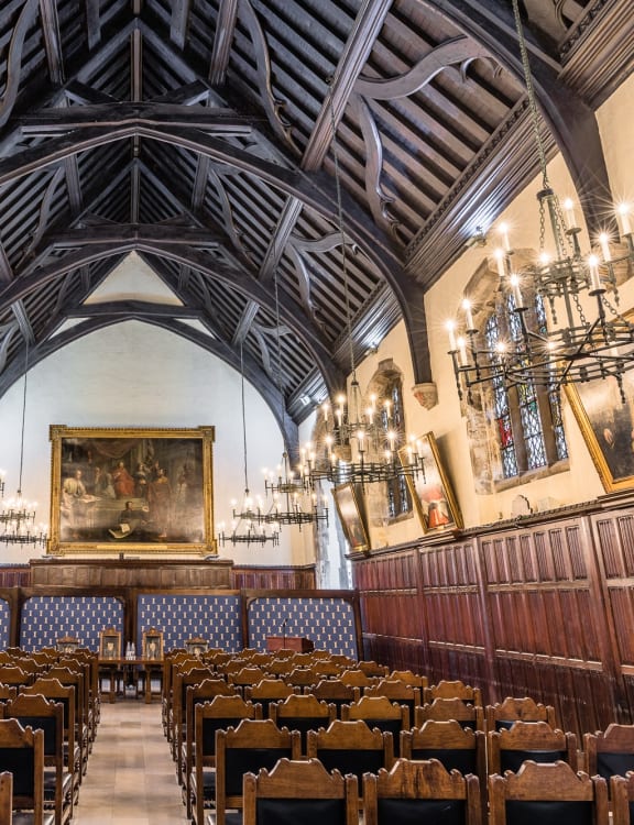 Interior of the Old Hall