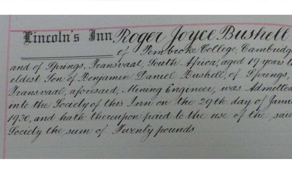 Handwritten text on lined paper