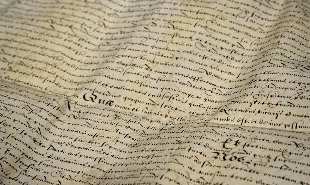 Deed of consecration