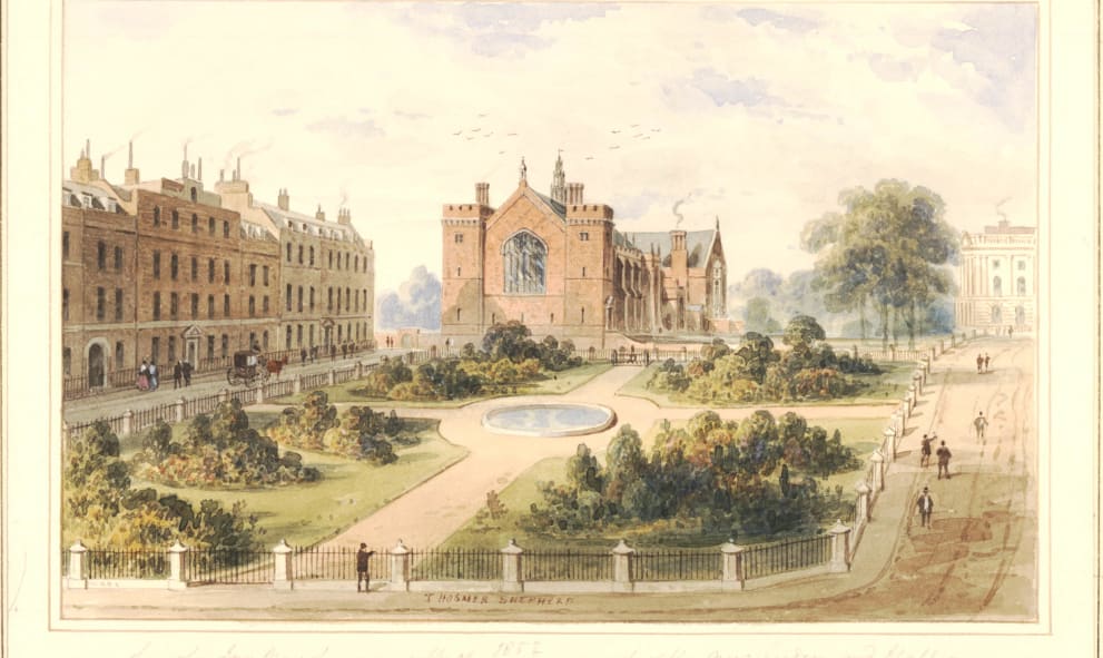 1852 view of New Square