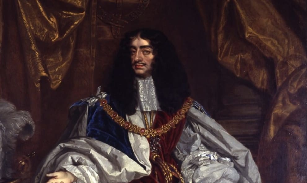 Portrait of King Charles II of England, Scotland and Ireland