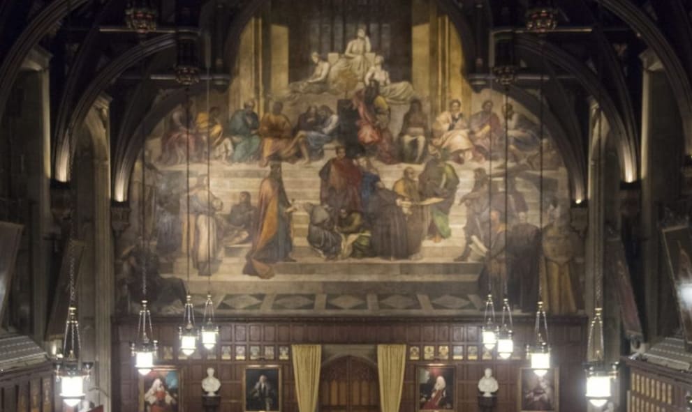 photo of Fresco in Lincolns Inn Great Hall
