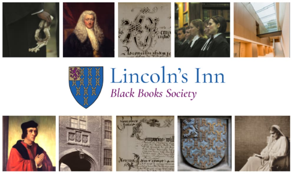 A collage of pictures of Inn members surround the Inn's logo