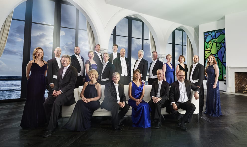 The Sixteen Choir in black tie