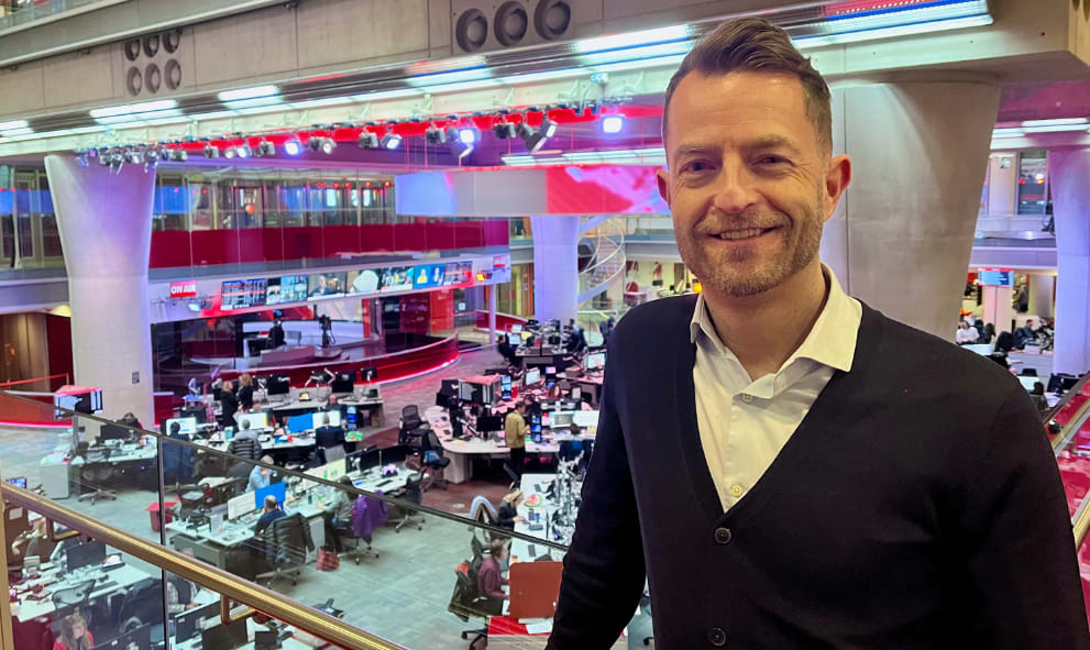 Chris Loweth in the BBC News Gallery
