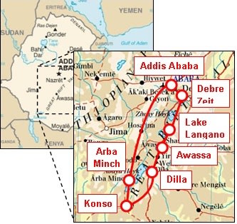 Great Rift Valley Ethiopia Map Rift Valley Map - Link Ethiopia