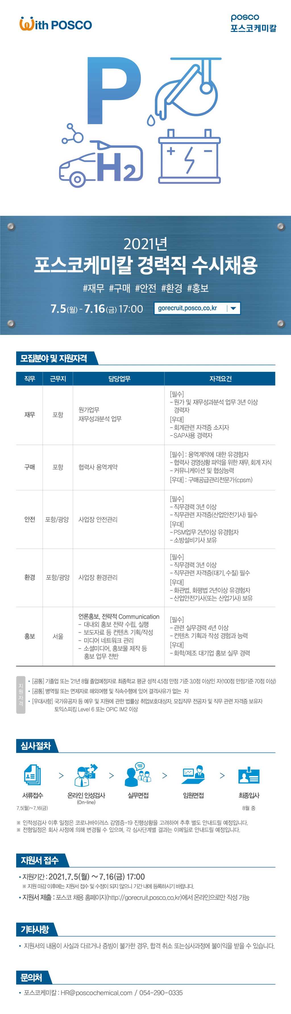 경력직 수시채용