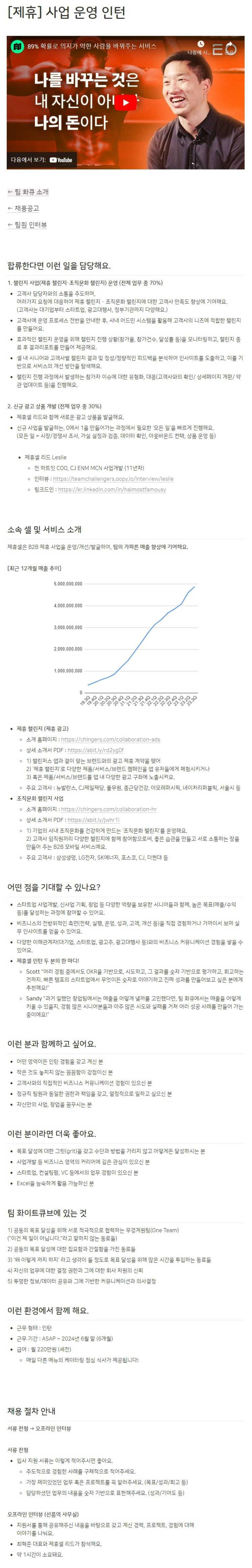 [화이트큐브] [제휴] 사업 운영 인턴