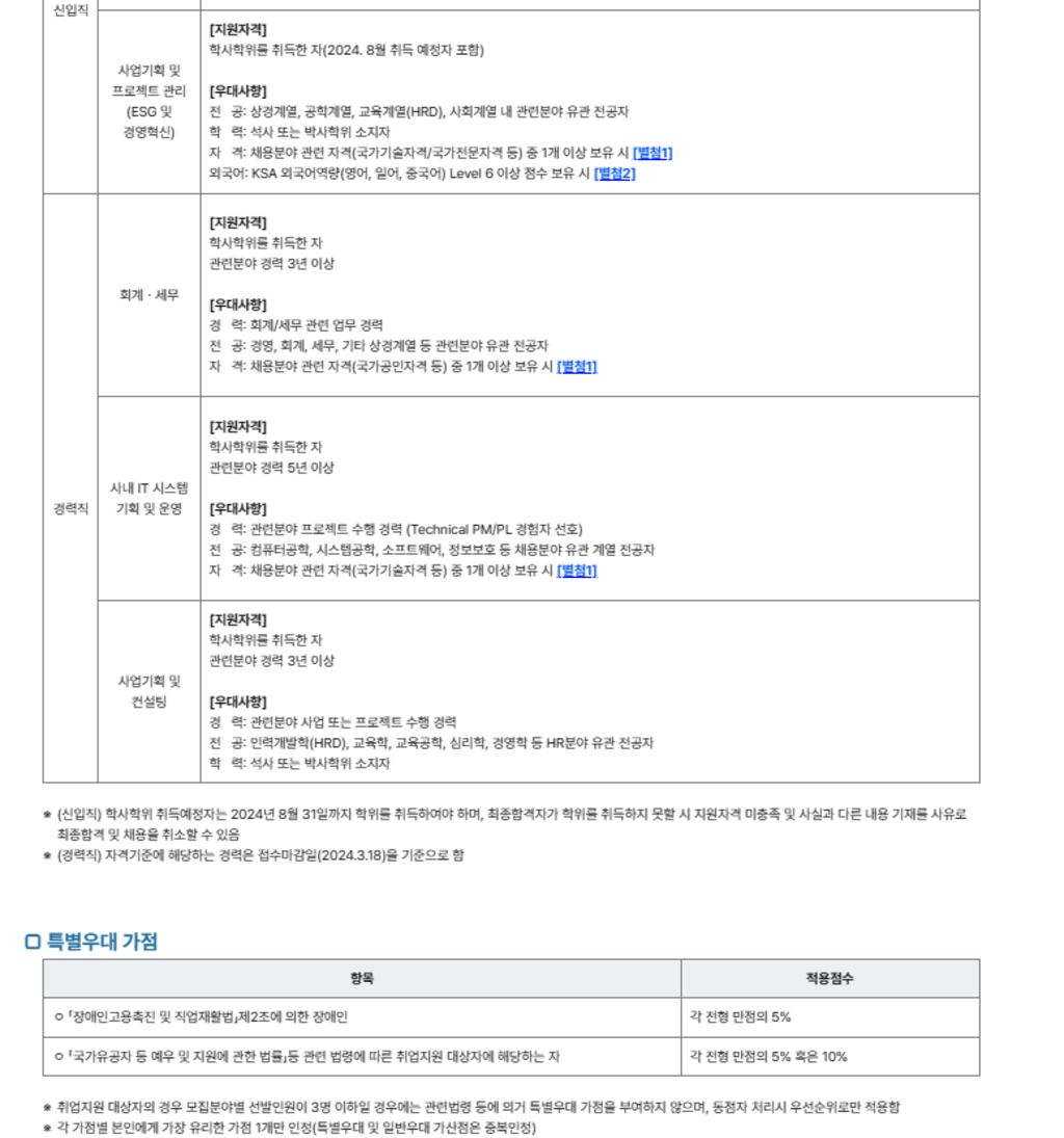 [한국표준협회] 2024년 한국표준협회 정규직원 공개채용