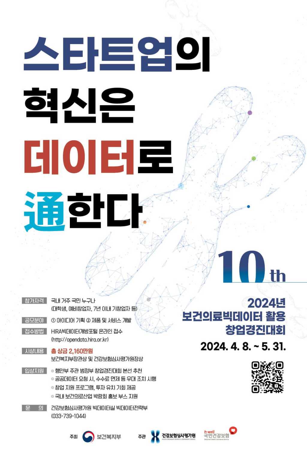 제10회 2024년 보건의료빅데이터 활용 창업경진대회