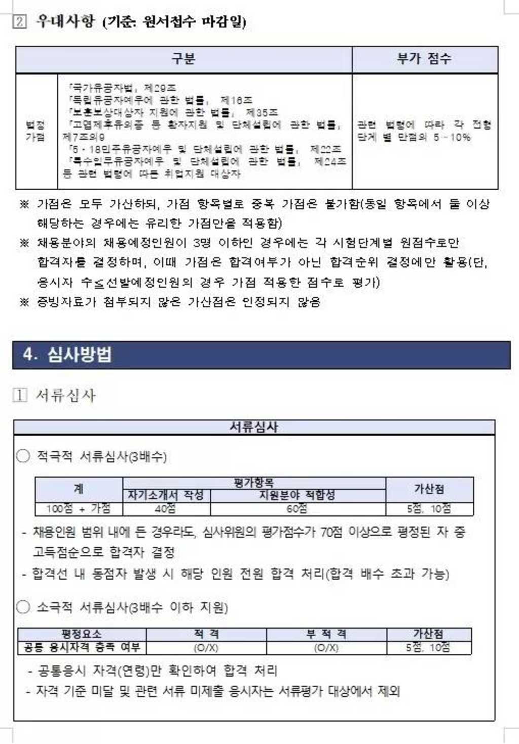 [질병관리청] 2024년 제3차 청년인턴 채용 공고