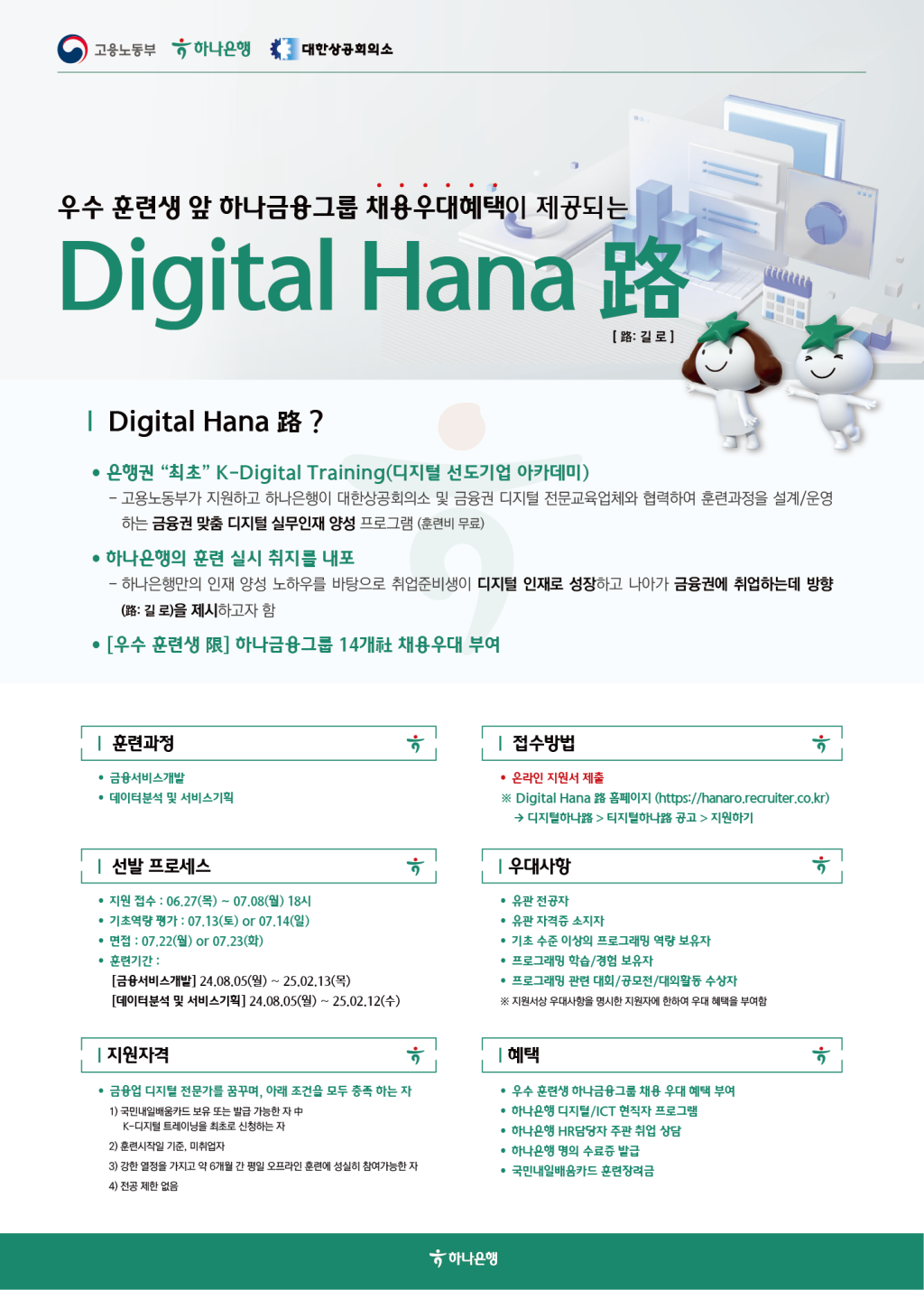 [하나은행] Digital Hana 路 모집