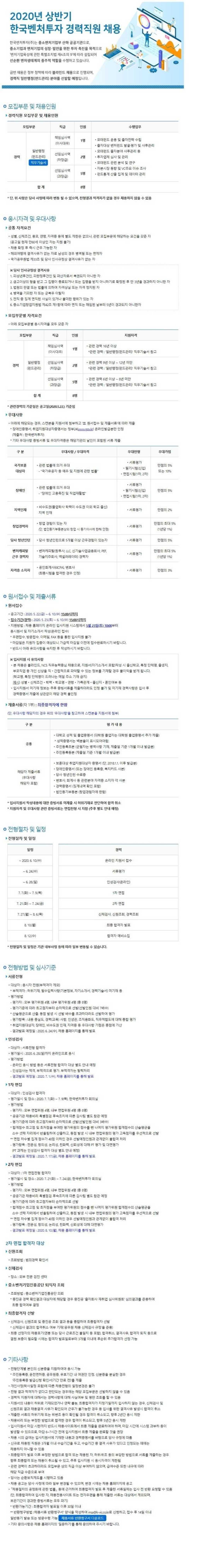 총 38명! 2020 상반기 신입/경력직원 채용