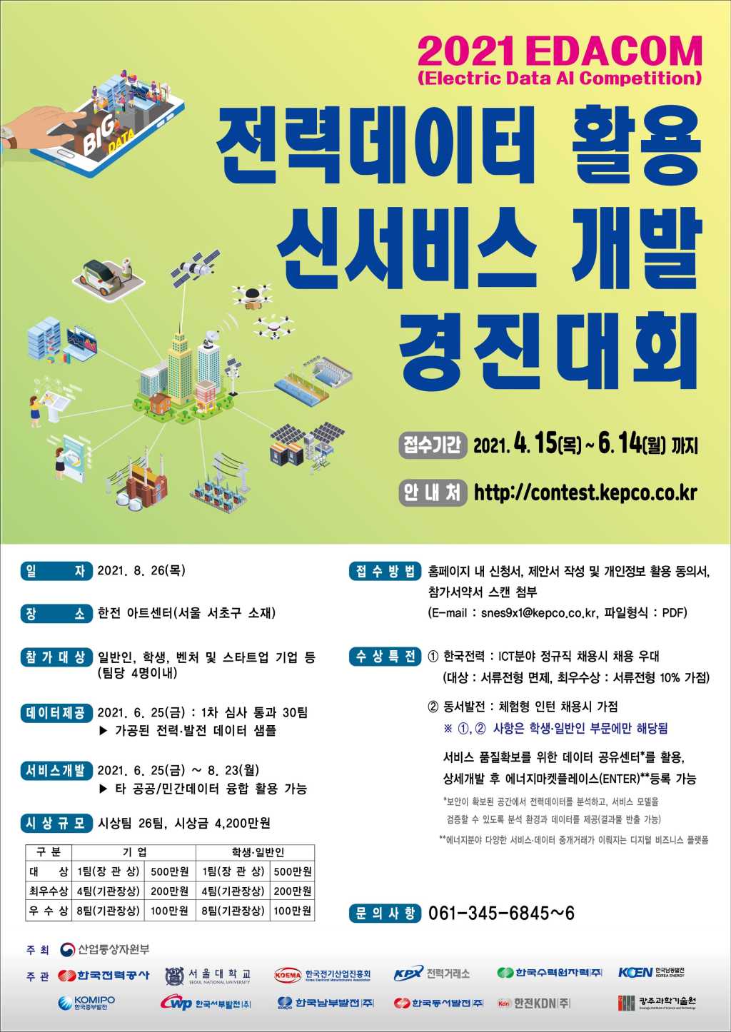 2021 전력데이터 활용 신서비스 개발 경진대회