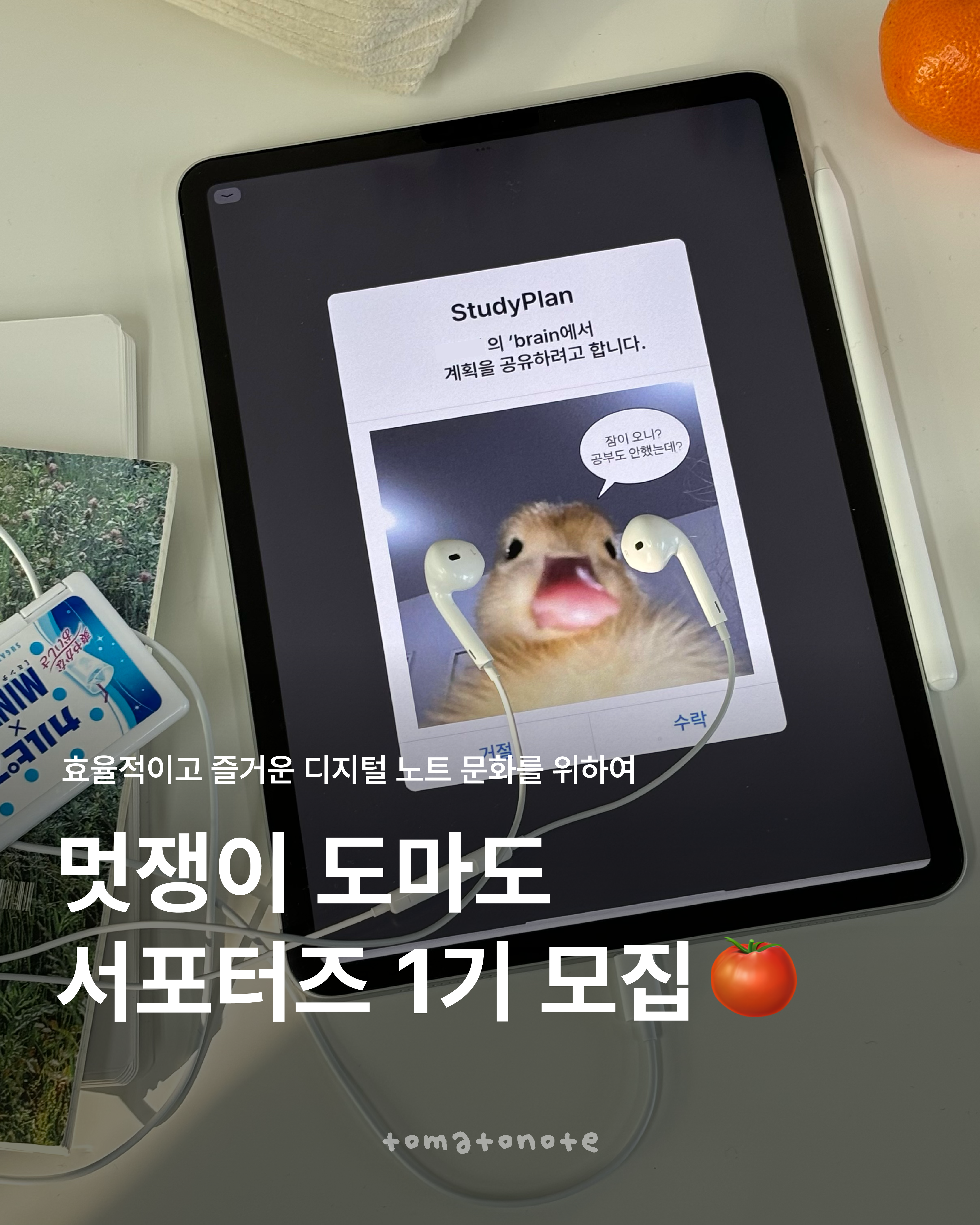 멋쟁이 도마도(디지털 플래너) 서포터즈 1기 모집