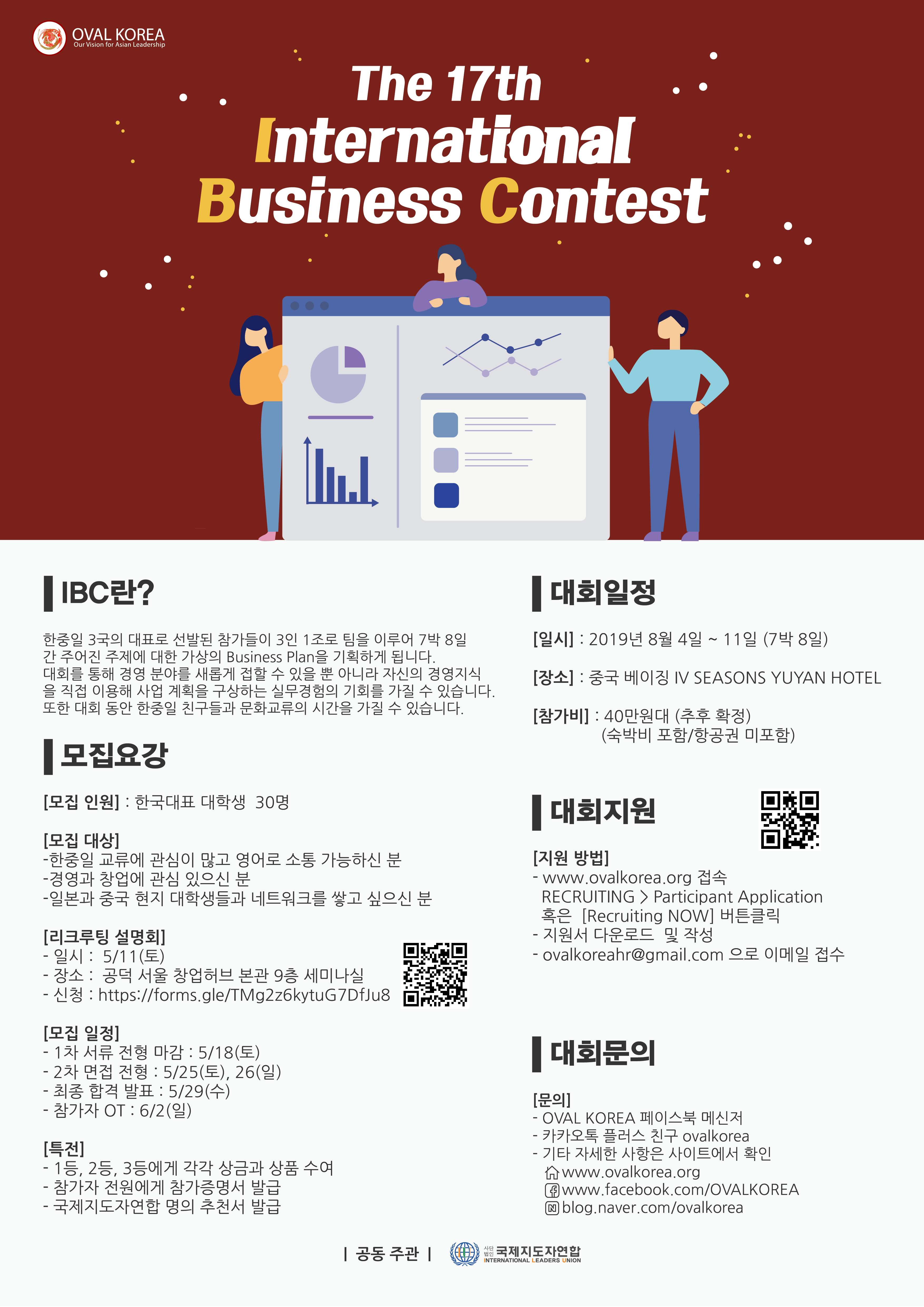 [OVAL KOREA] 베이징 IBC, 경영 지식으로 business plan 구상, 참가자