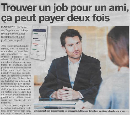 Trouver un job pour un ami, ça peut payer deux fois