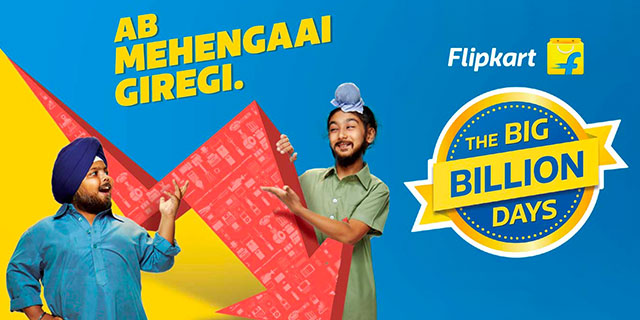Flipkart Big Billion Days Sale Offers