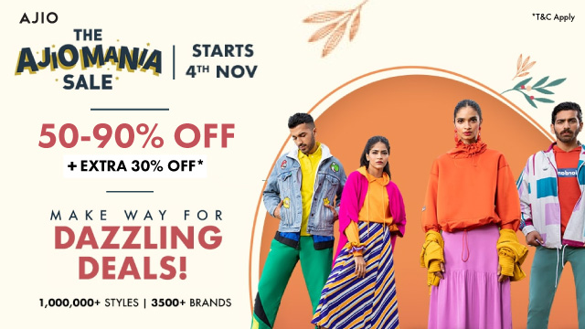 Ajio Mania Sale