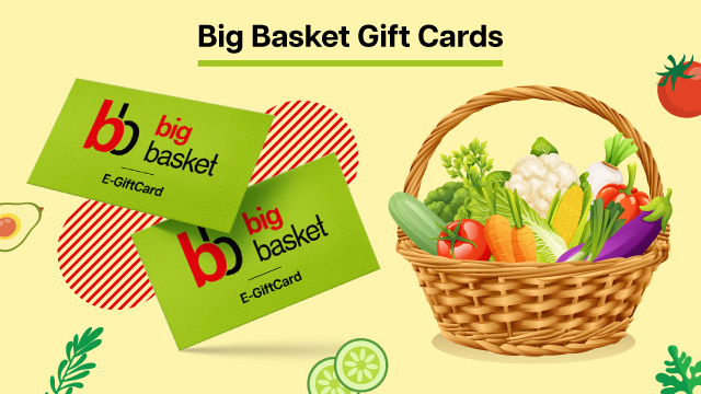 Big Basket Gift Cards  Vouchers