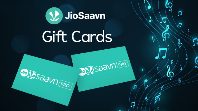 JioSaavn Gift Cards