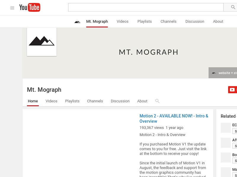 mount mograph