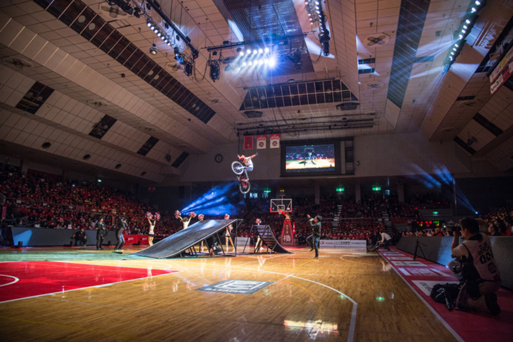 Bリーグのハーフタイムショー