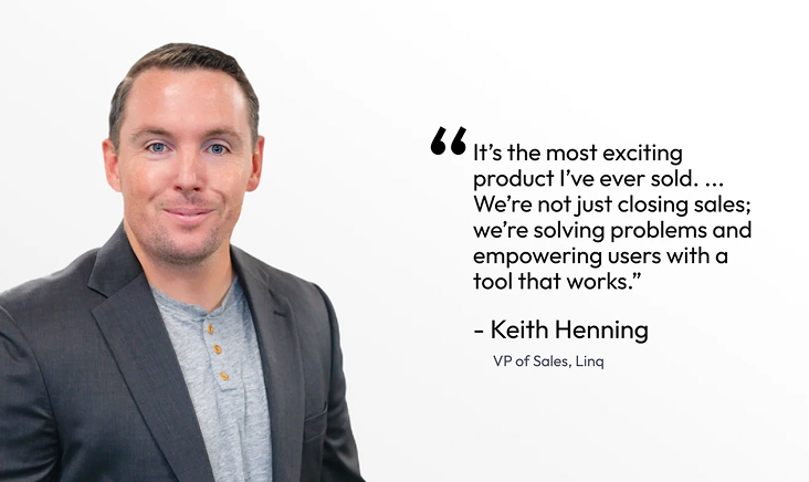 Linq Welcomes Keith Henning as Vice President of Sales