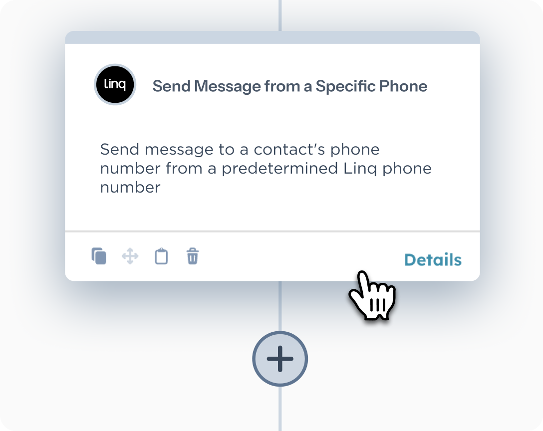 Automated iMessages. Built Into HubSpot Workflows