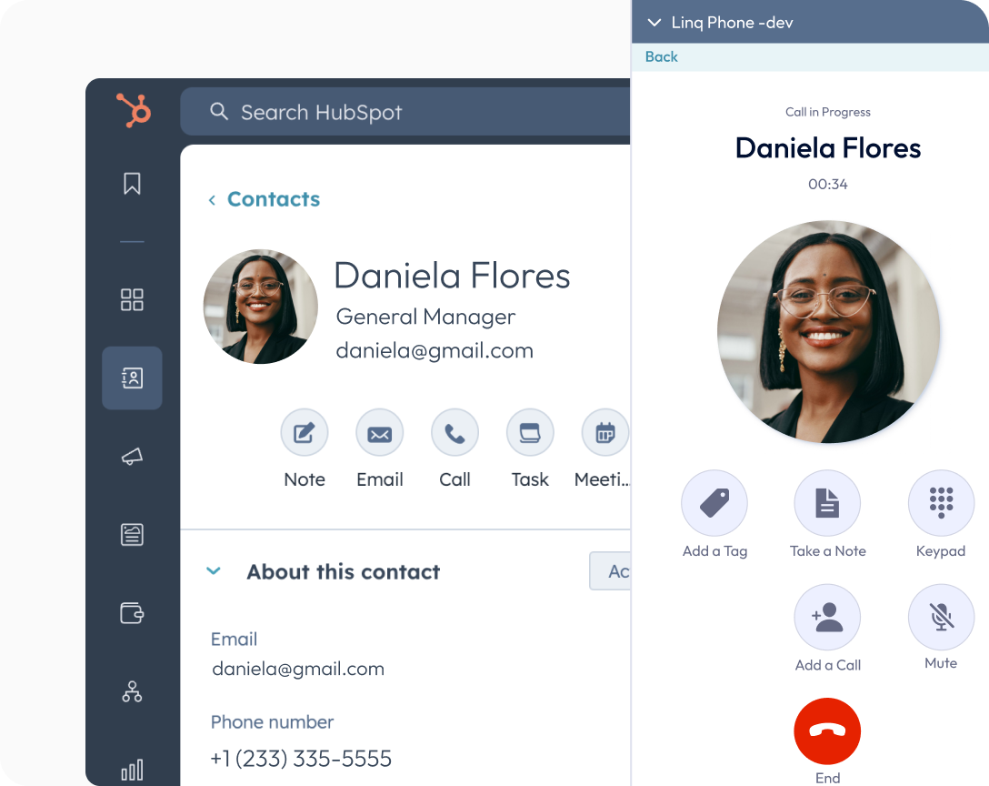 Calling and Notes in HubSpot