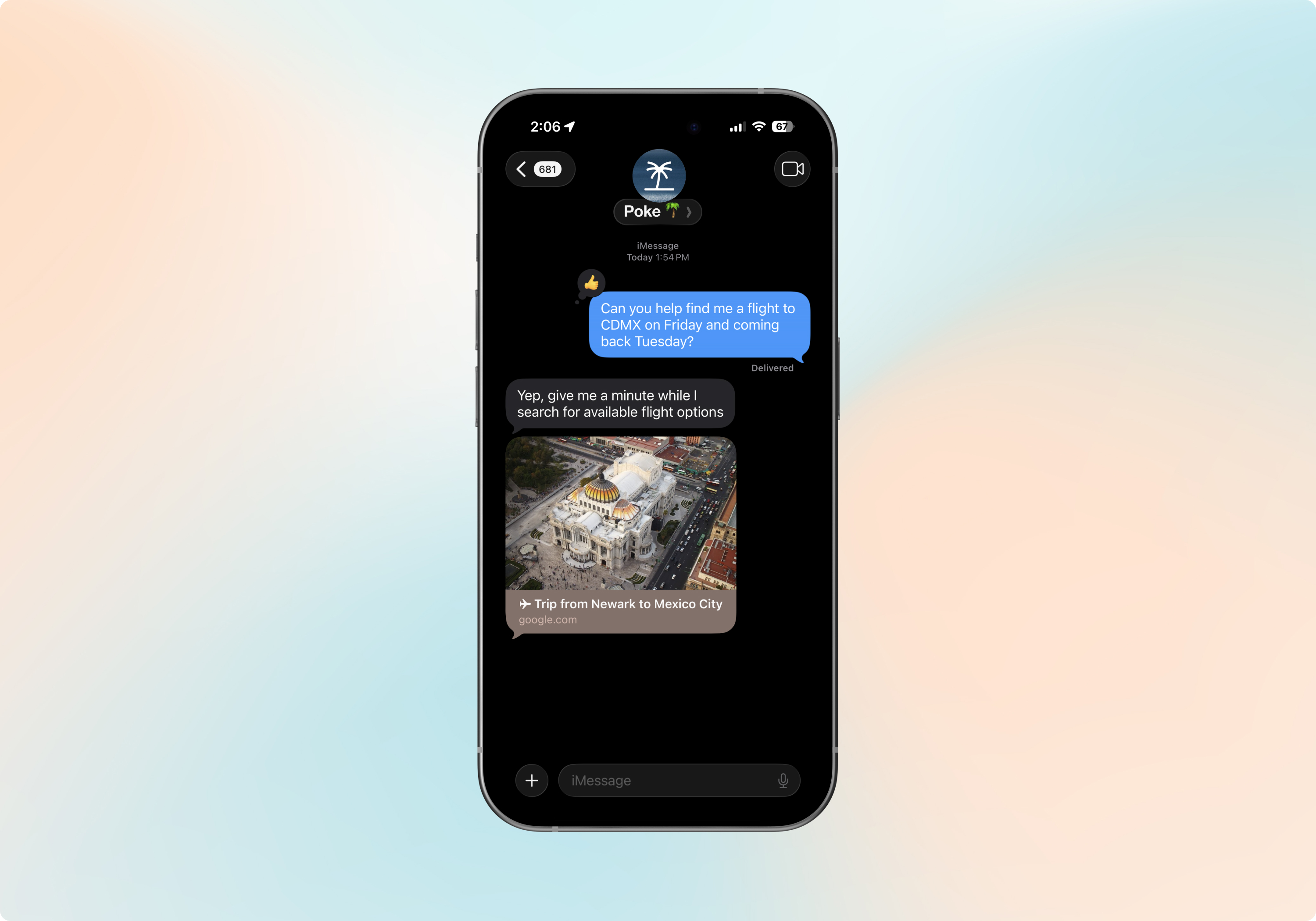 Poke product in action