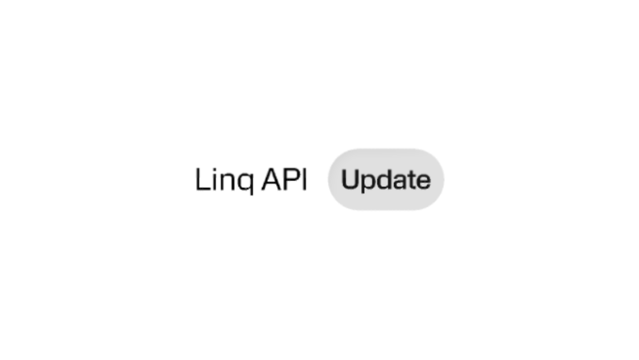 New in the Linq API: @mentions, custom backgrounds, and more