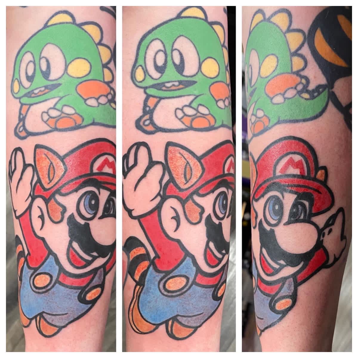 Pittsburgh Pirate Luigi tattoo