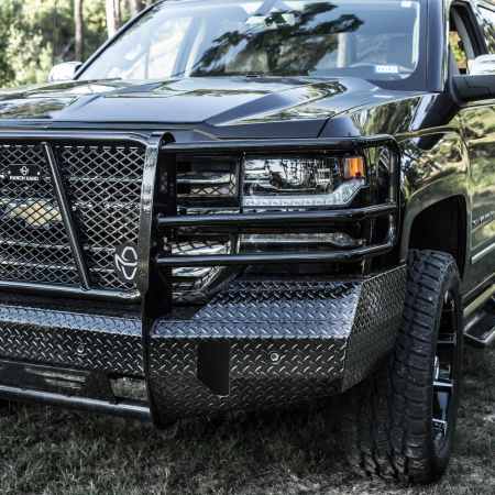 Summit Front Bumper with Grille Guard, Fits Select Ford F-150