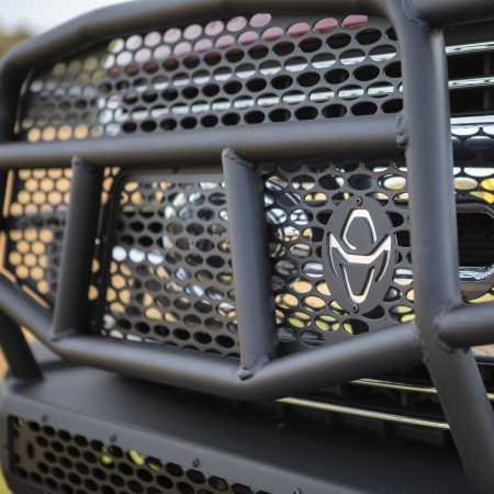 Midnight Front Bumper with Grille Guard, Fits Select Ford F-150