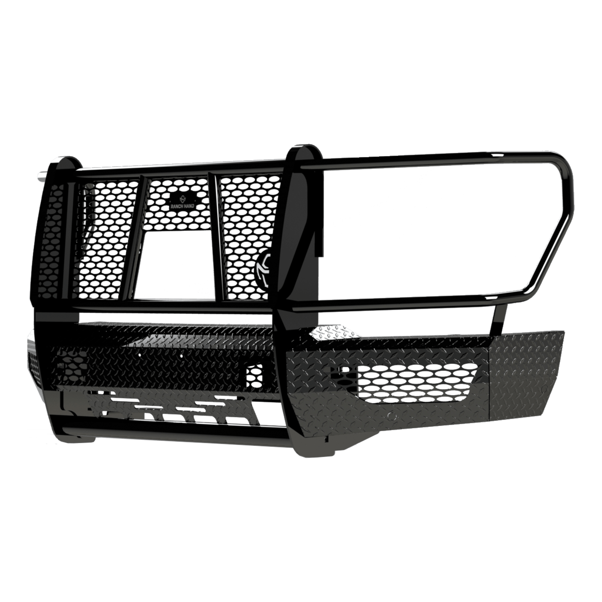 Summit Front Bumper with Grille Guard and Camera Cutout, Fits