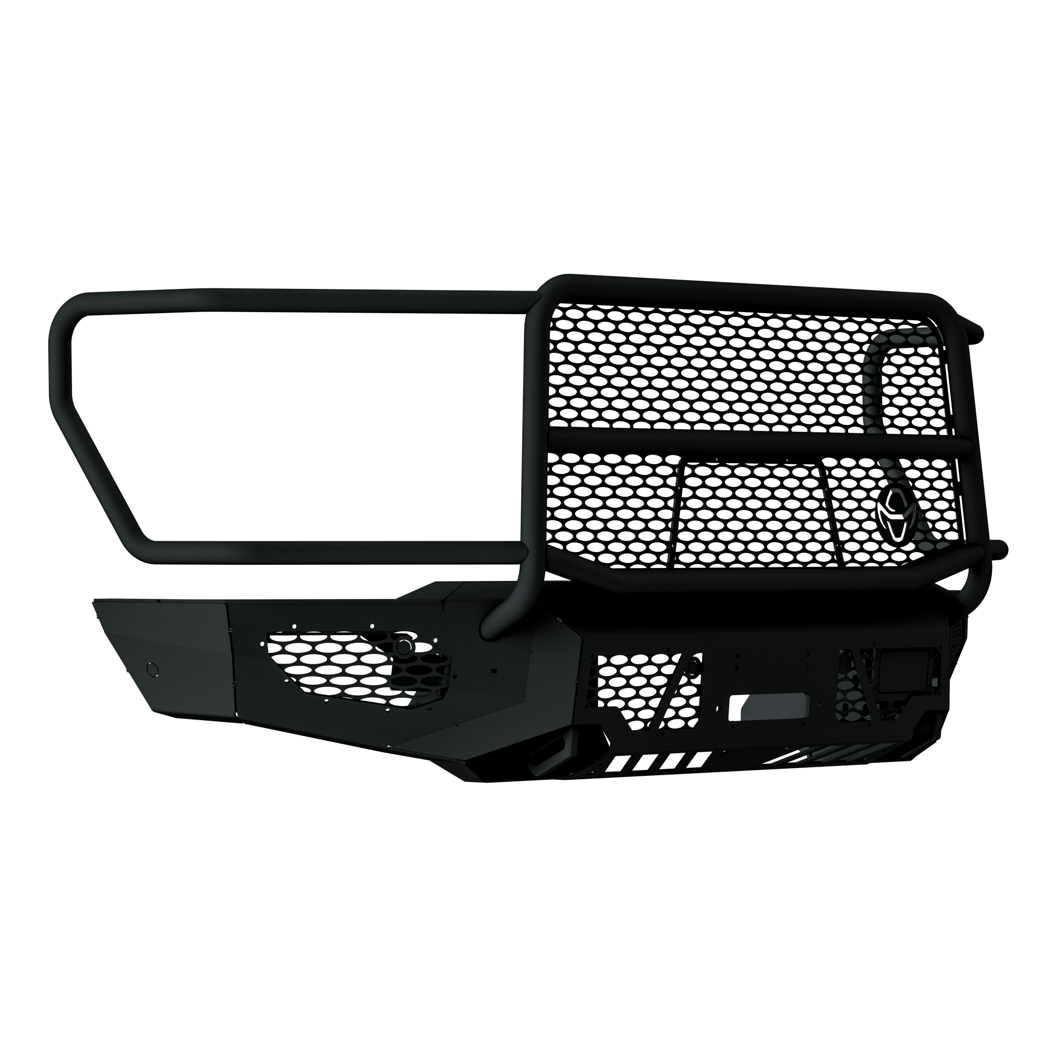 Midnight Front Bumper with Grille Guard, Fits Select Ford F-150