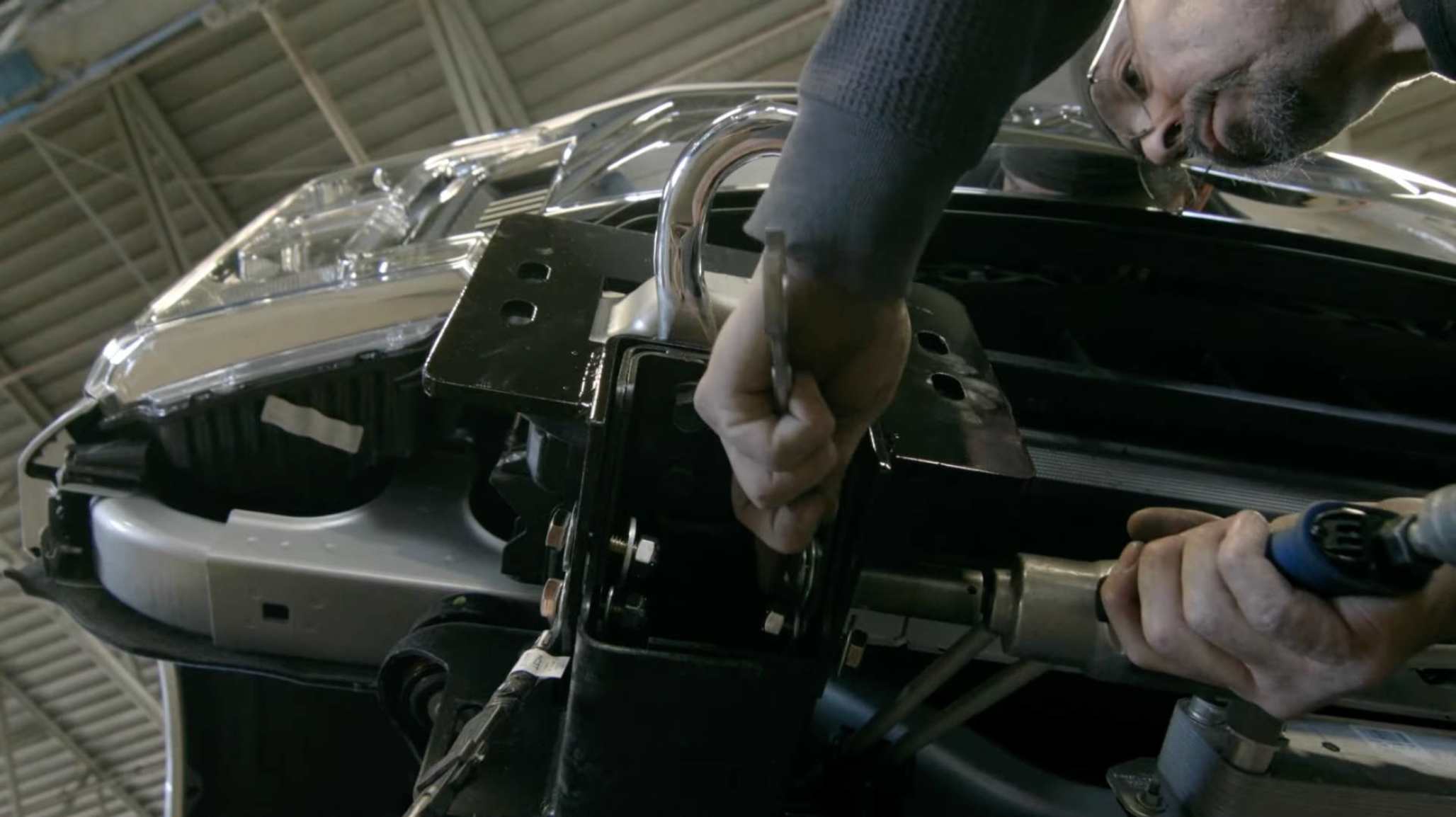 Install Ranch Hand Bumper Bolts