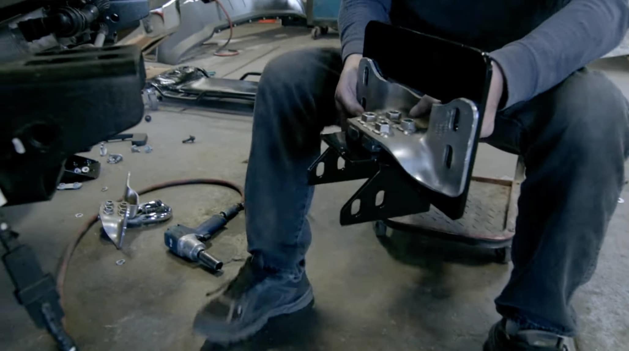 Remove Bracket for Truck Bumper Install