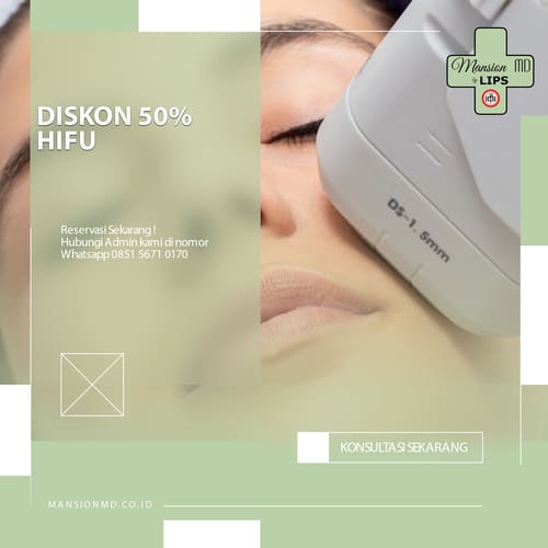 Promo 50% Hifu
