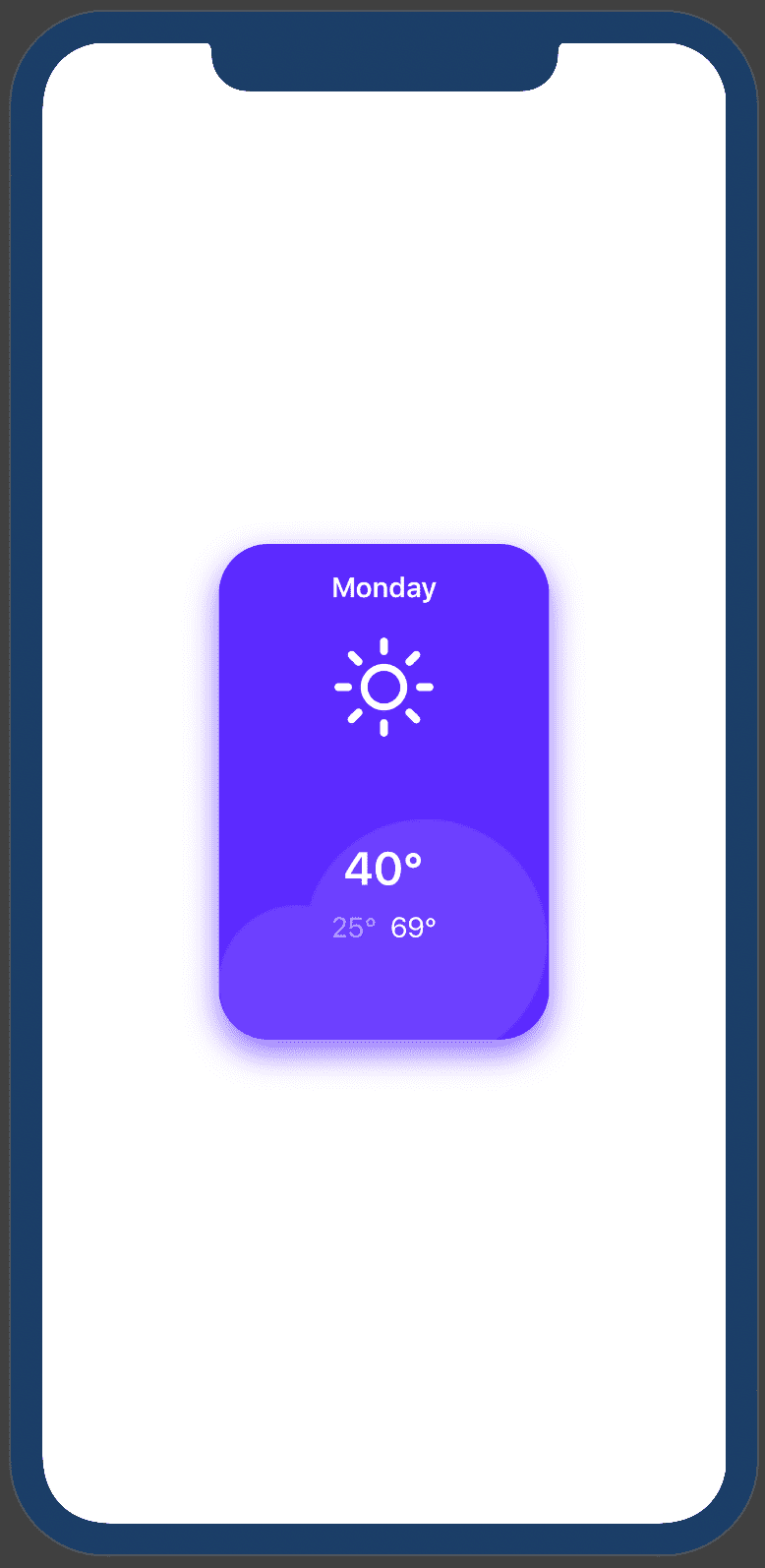 Swift UI - Small card