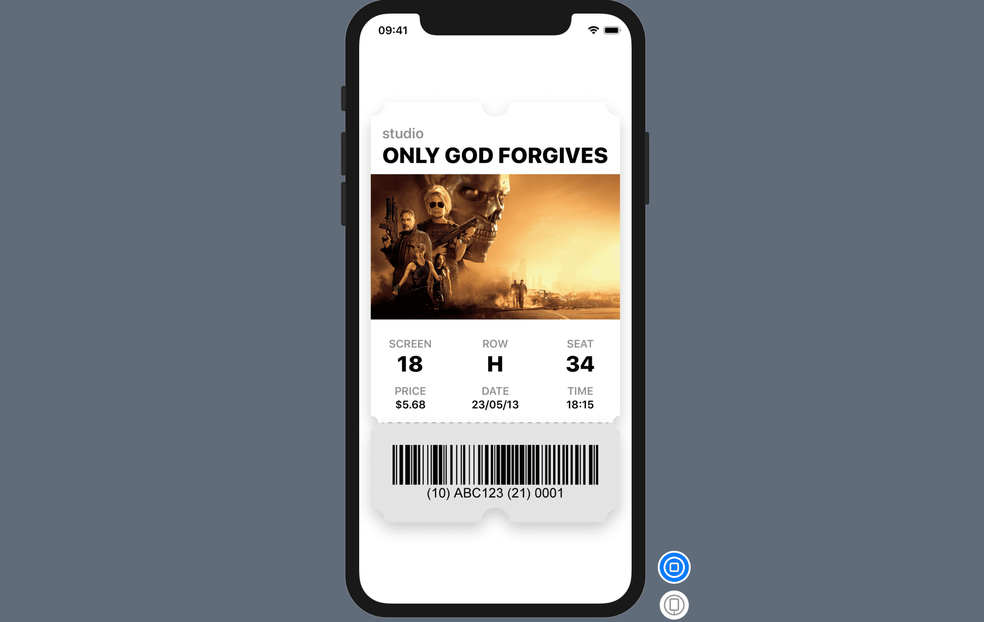 SwiftUI - Movie Ticket Preview