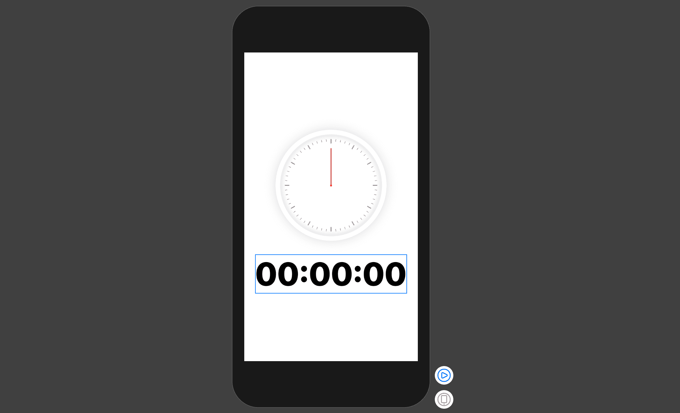 Swift UI - Analogue watch design