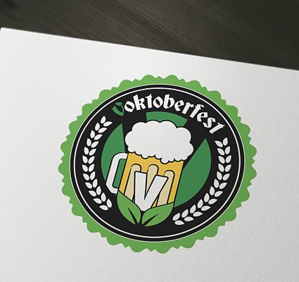 Voktoberfest Event Illustrated Logo