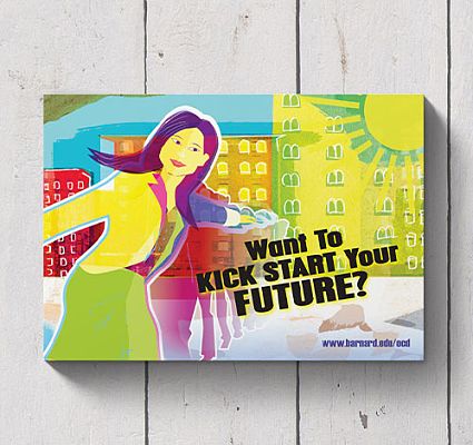 Barnard College OCD Postcard Brochure