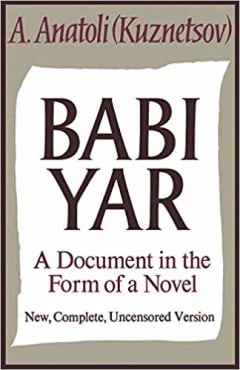 Babi Yar: A Document in the Form of a Novel