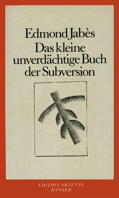 Das kleine unverdächtige Buch der Subversion