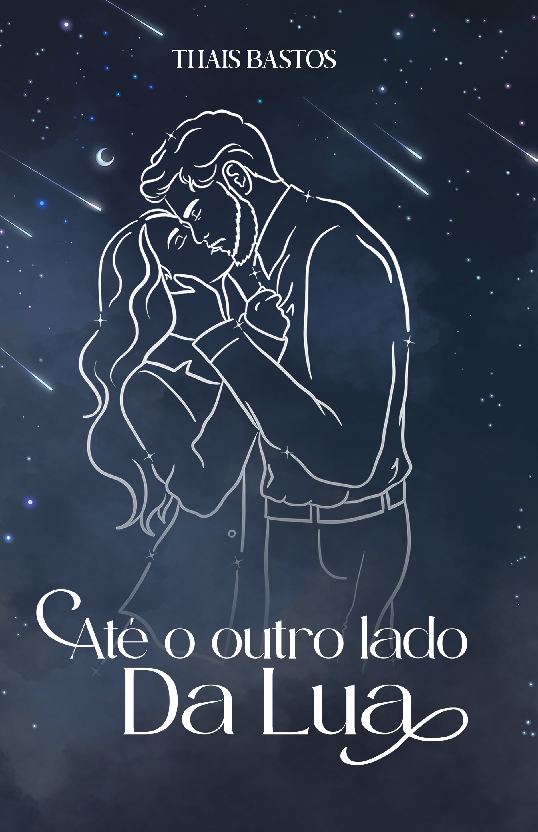 Capa de Até o outro lado da lua